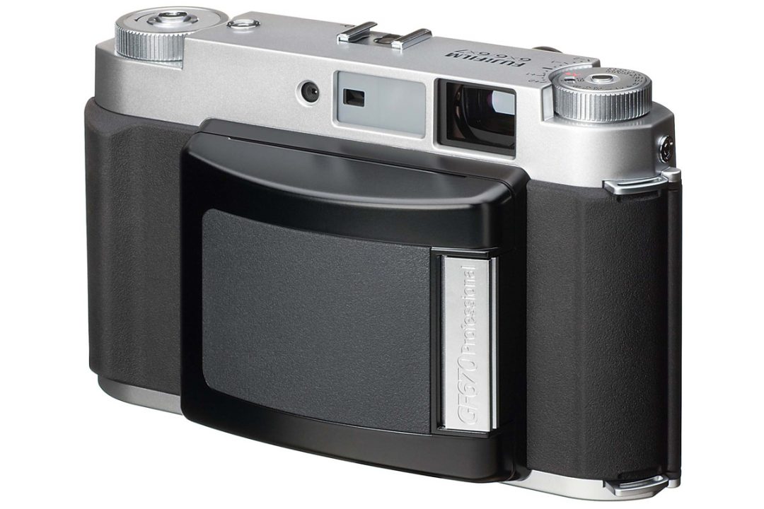 The Fuji GF670 Camera is a dual-medium format professional camera