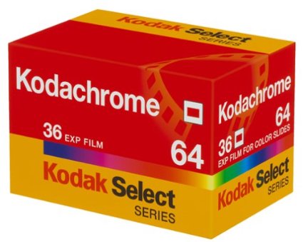 Kodak Kodachrome Daylight 35mm Film Box Reproduction 18 Exposures 