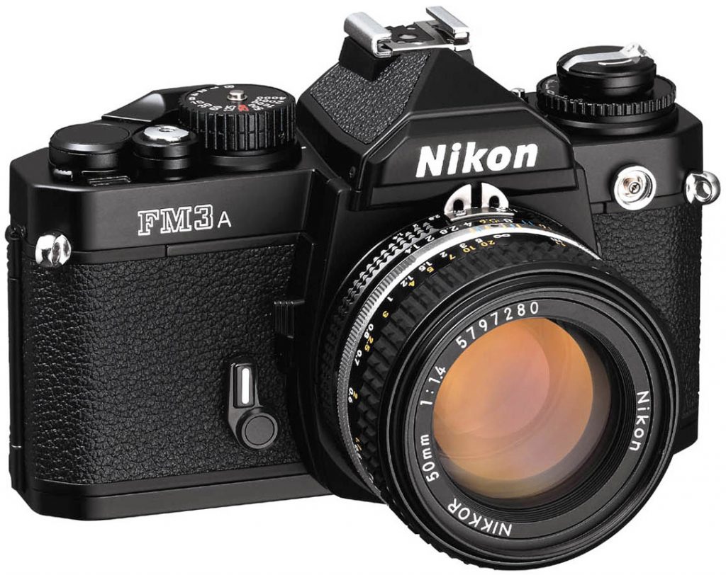 Nikon FM3A is the last of the 35mm totally manual SLR last film camera