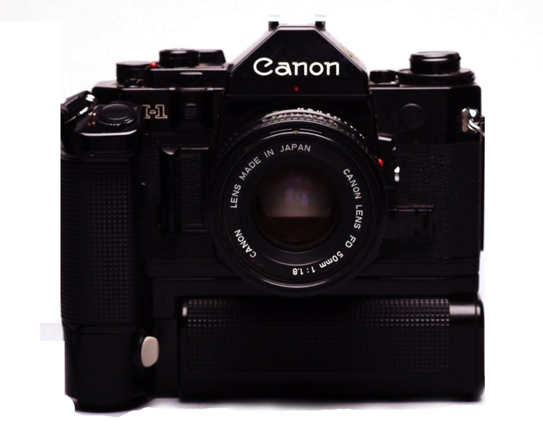 Canon A-1 with MA Motor Drive