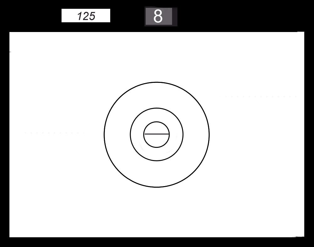 F3 Viewfinder display