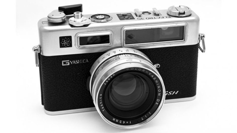 Yashica GSN GTN film rangefinder cameras
