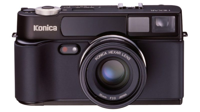 konica hexar film cameras vs contax t2