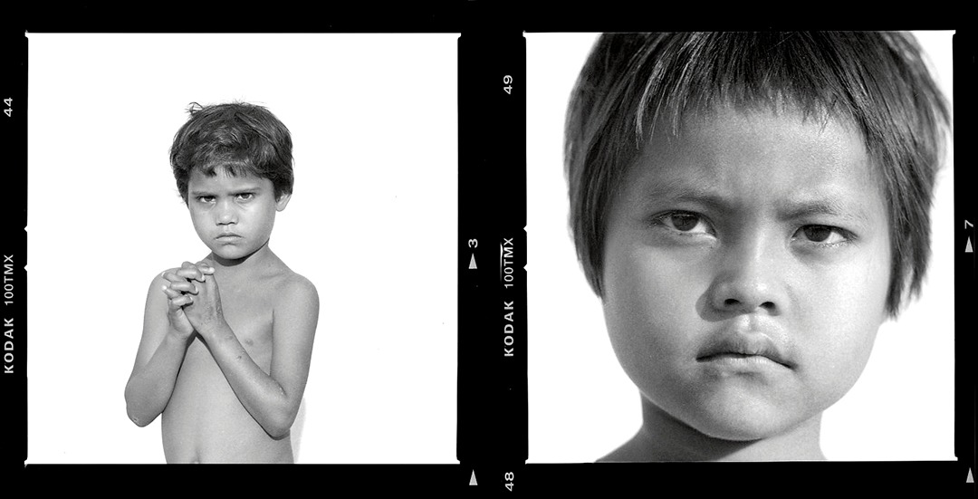 modern portrait photography with a classic Hasselblad