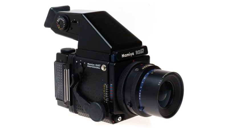 Both the Mamiya RZ67 and RB67 are very large and heavy cameras