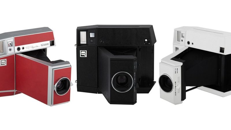 Lomo square polaroid cameras