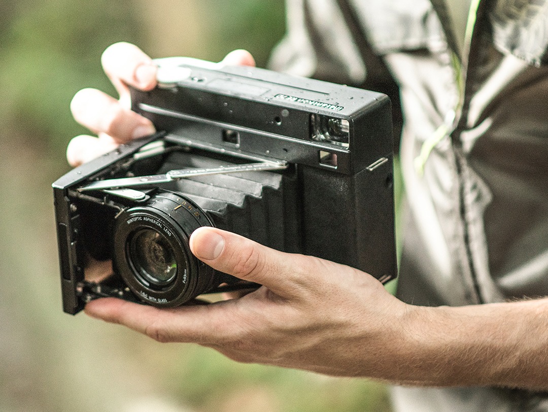 The new polaroid type instax cameras for serious photography