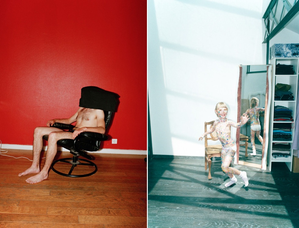 Rolleiflex in use for French fashion photography