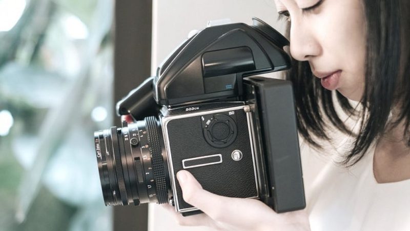 instax backs for old medium format film cameras