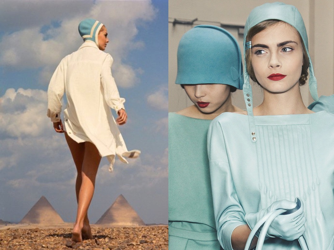 pastel film colors in editorial photography