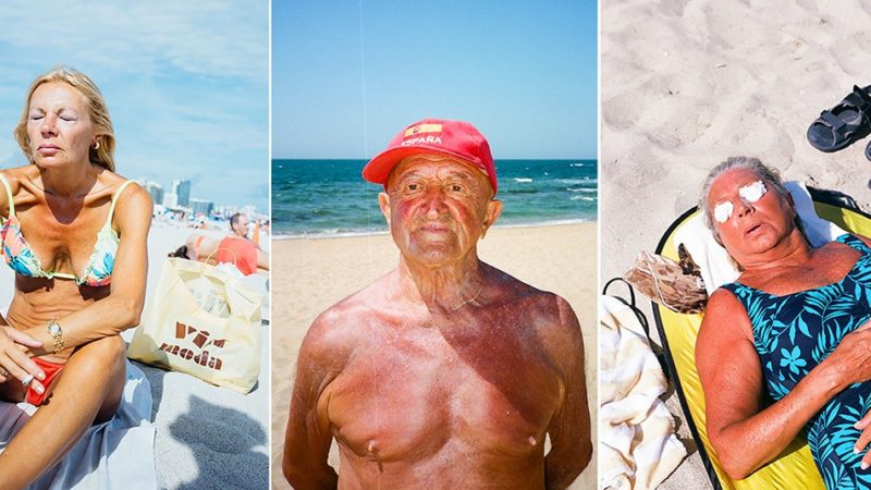 Using a Contax T2 for colorful beach photography