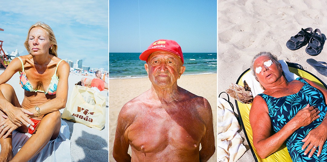Using a Contax T2 for colorful beach photography