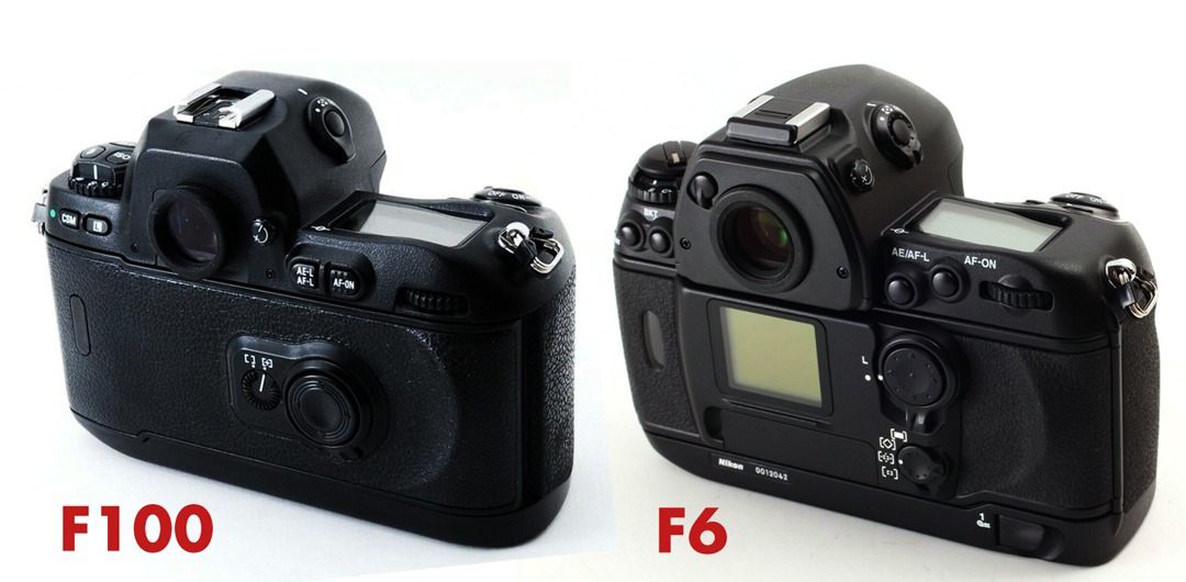 nikon f6 vs f100