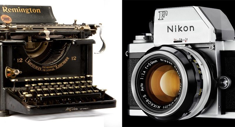 typewriters and film
