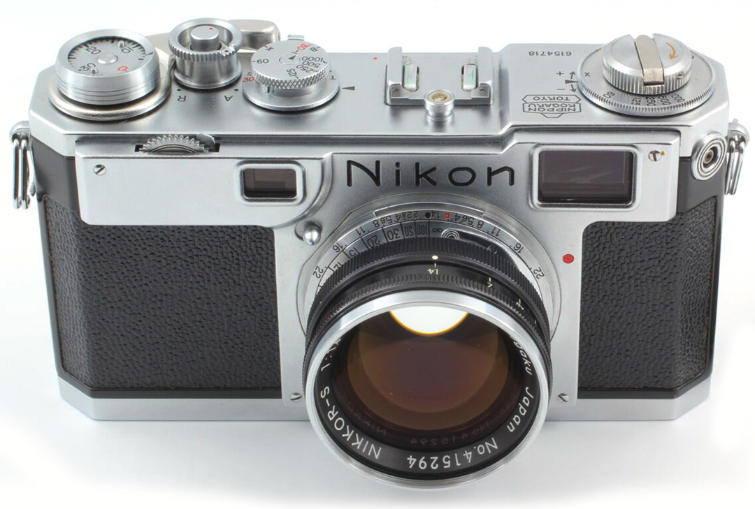 Nikon Rangefinder cameras circa 1954