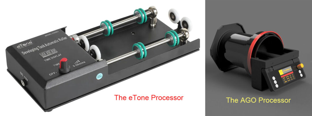 etone and ago film processors